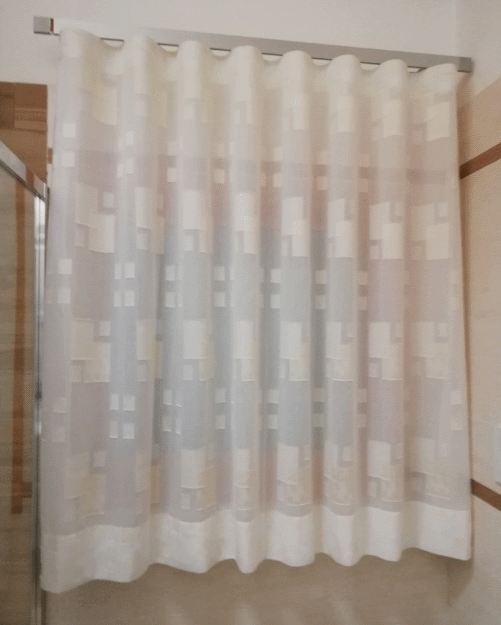 Tenda corta effetto ad onda Tenda corta effetto ad onda